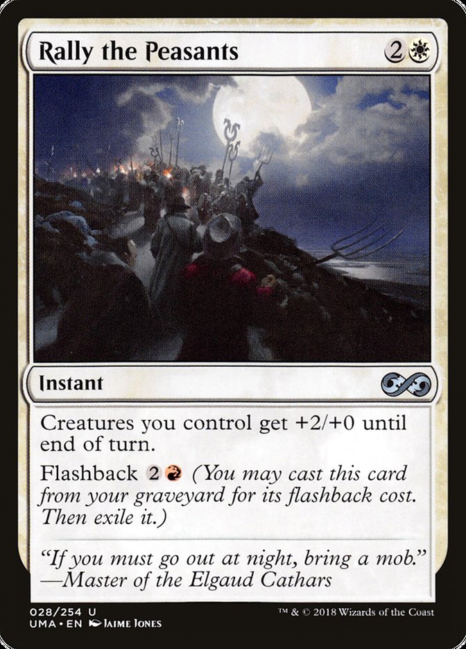 Rally the Peasants [Ultimate Masters] Foil