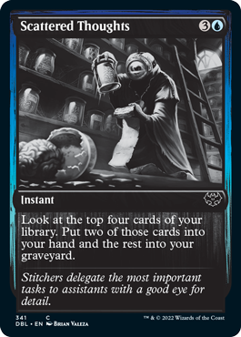 Scattered Thoughts [Innistrad: Double Feature] Foil