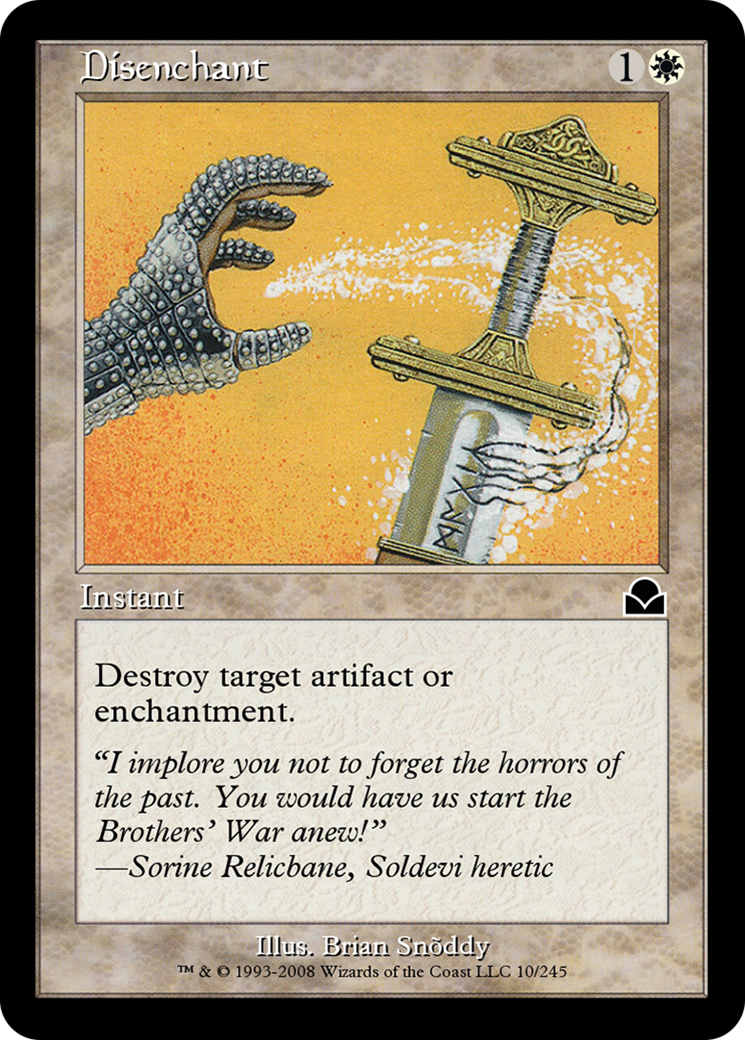 Disenchant  [Masters Edition II] Foil