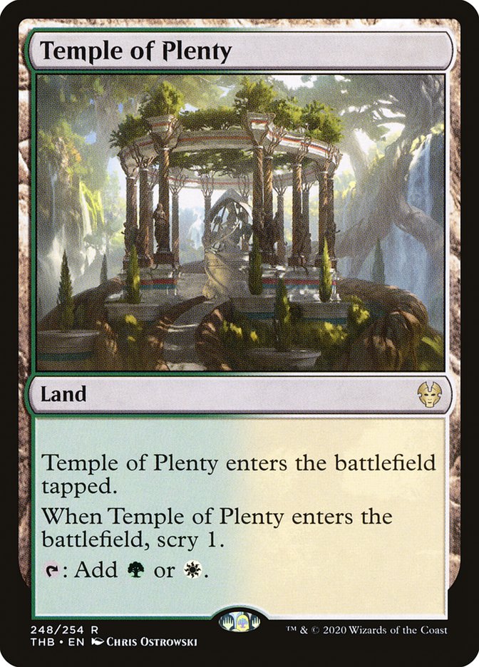 Temple of Plenty [Theros Beyond Death] Foil
