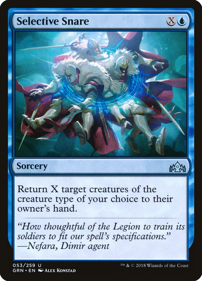 Selective Snare [Guilds of Ravnica] Foil