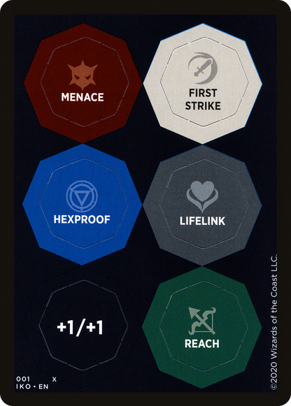 Punchcard // Punchcard  [Ikoria: Lair of Behemoths Tokens]