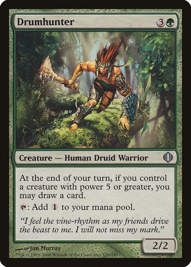 Drumhunter [Shards of Alara] Foil