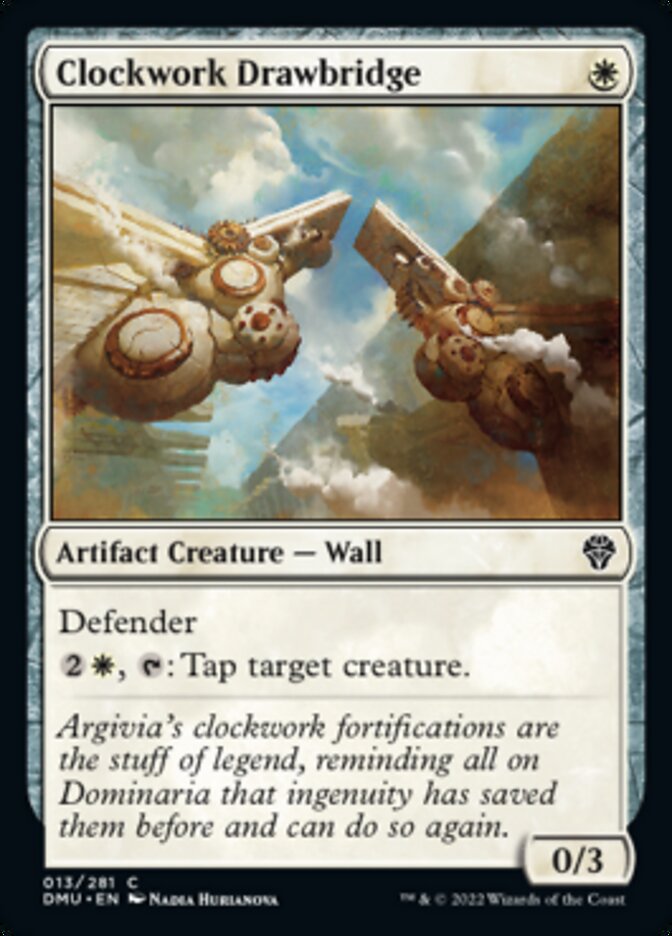 Clockwork Drawbridge [Dominaria United] Foil