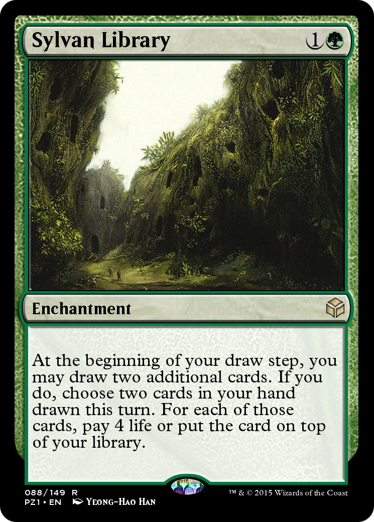 Sylvan Library  [Legendary Cube Prize Pack] Foil