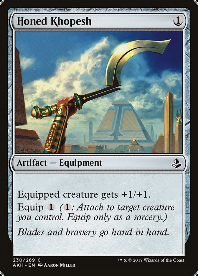 Honed Khopesh [Amonkhet] Foil