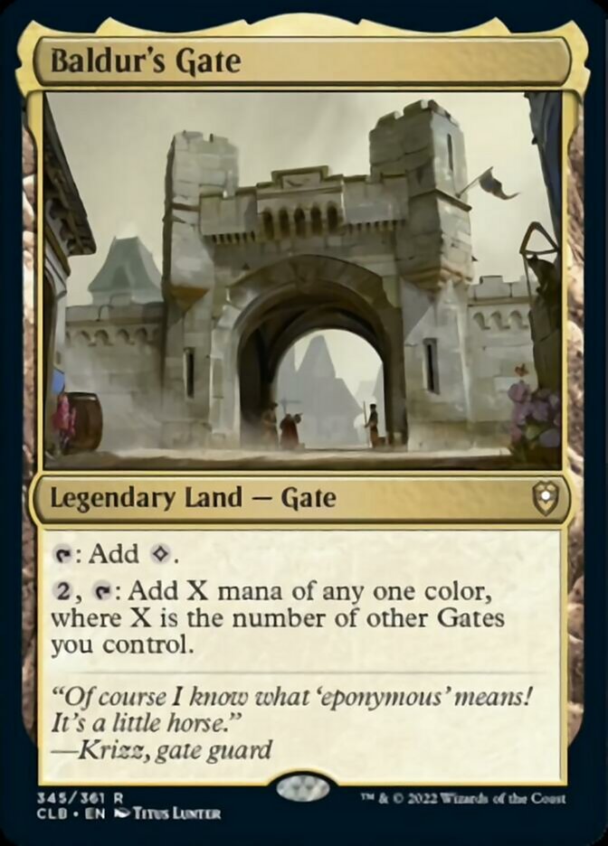 Baldur's Gate [Commander Legends: Battle for Baldur's Gate] Foil