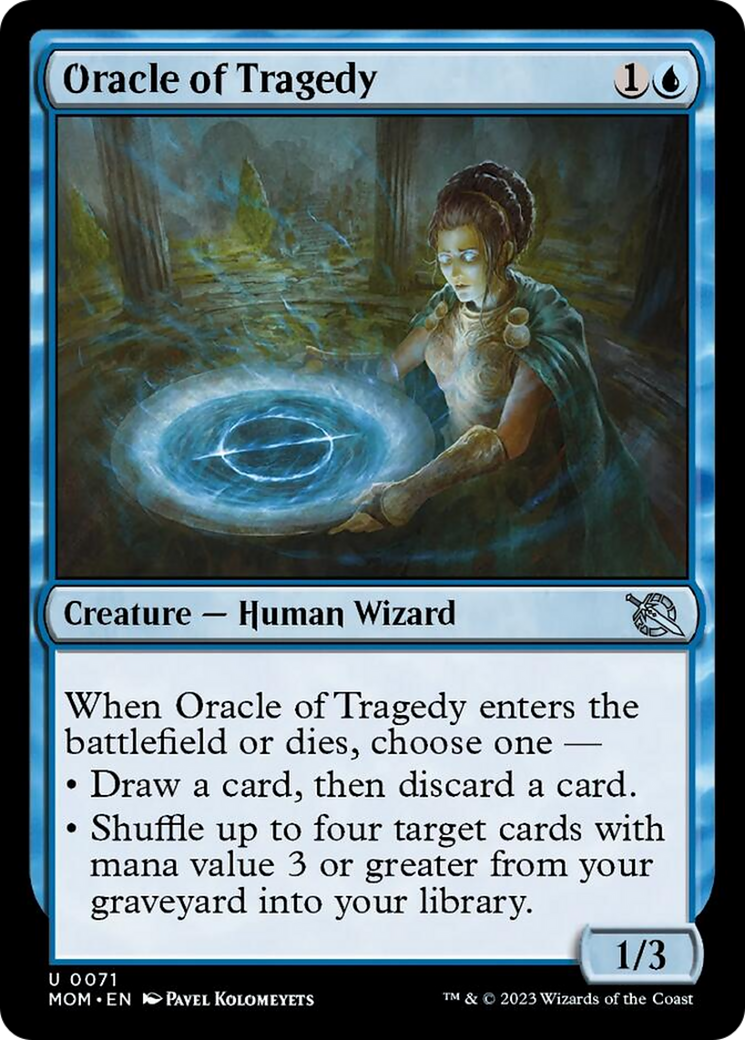 Oracle of Tragedy [March of the Machine] Foil