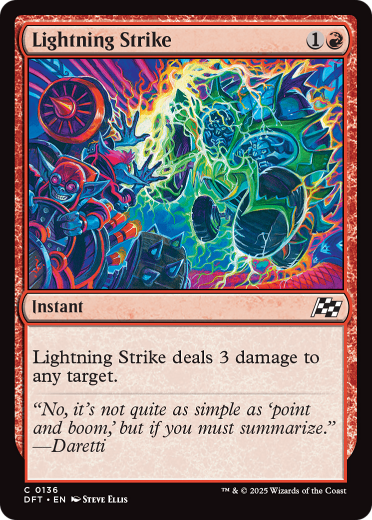 Lightning Strike [Aetherdrift] Foil