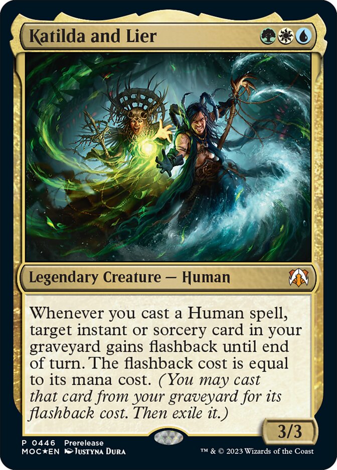 Katilda and Lier [March of the Machine Commander] Foil