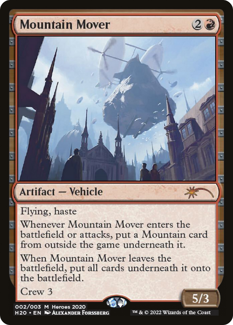 Mountain Mover  [2020 Heroes of the Realm] Foil