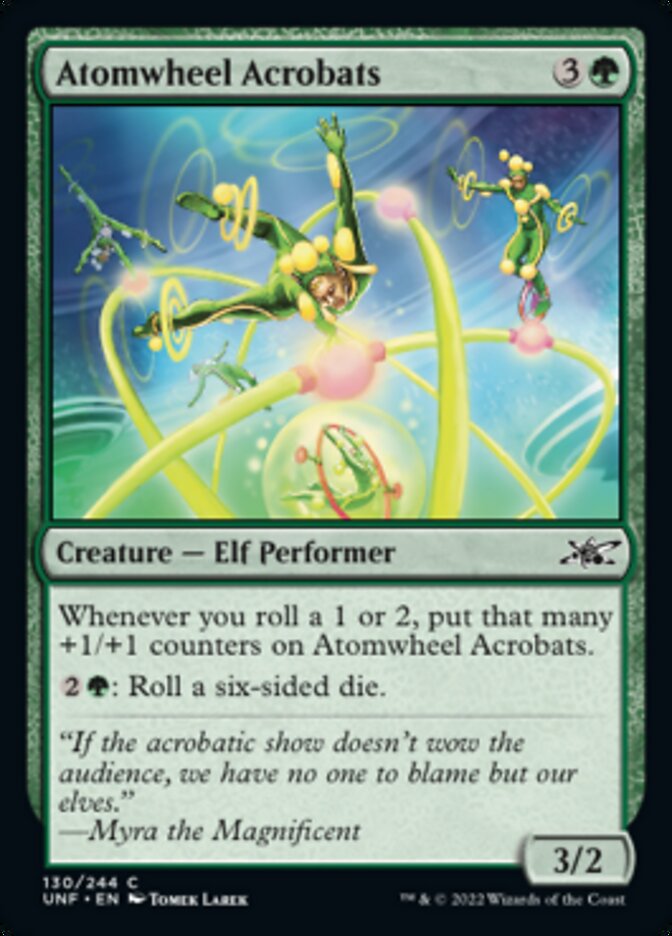 Atomwheel Acrobats [Unfinity] Foil
