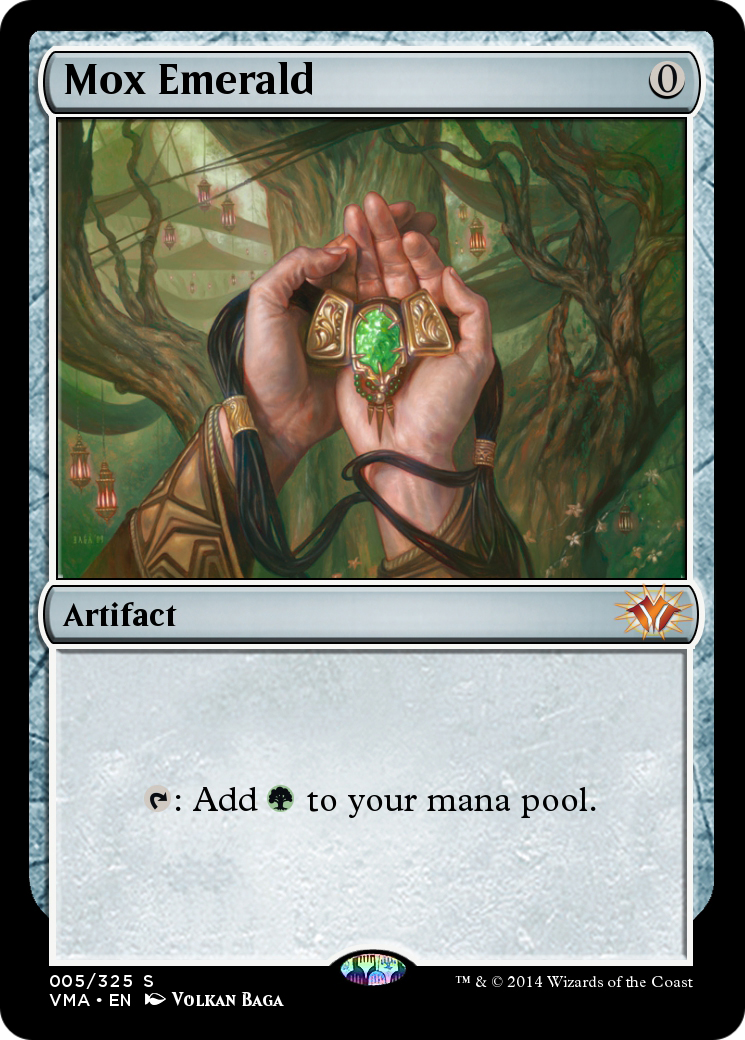 Mox Emerald  [Vintage Masters] Foil
