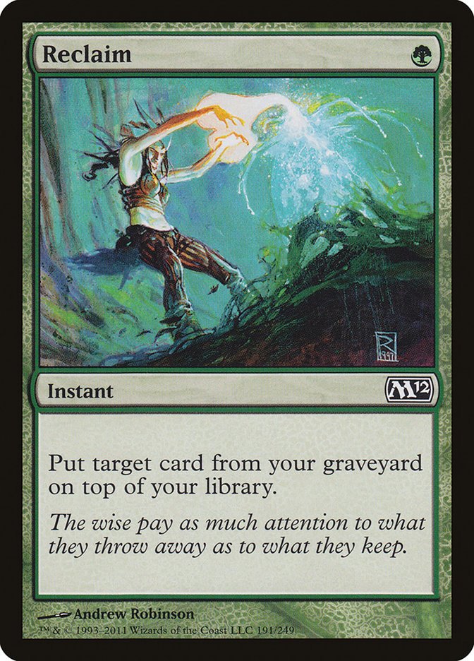 Reclaim [Magic 2012] Foil