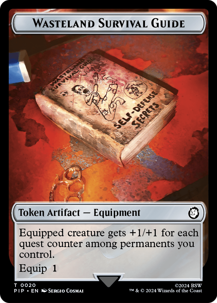Wasteland Survival Guide  [Fallout Tokens] Foil
