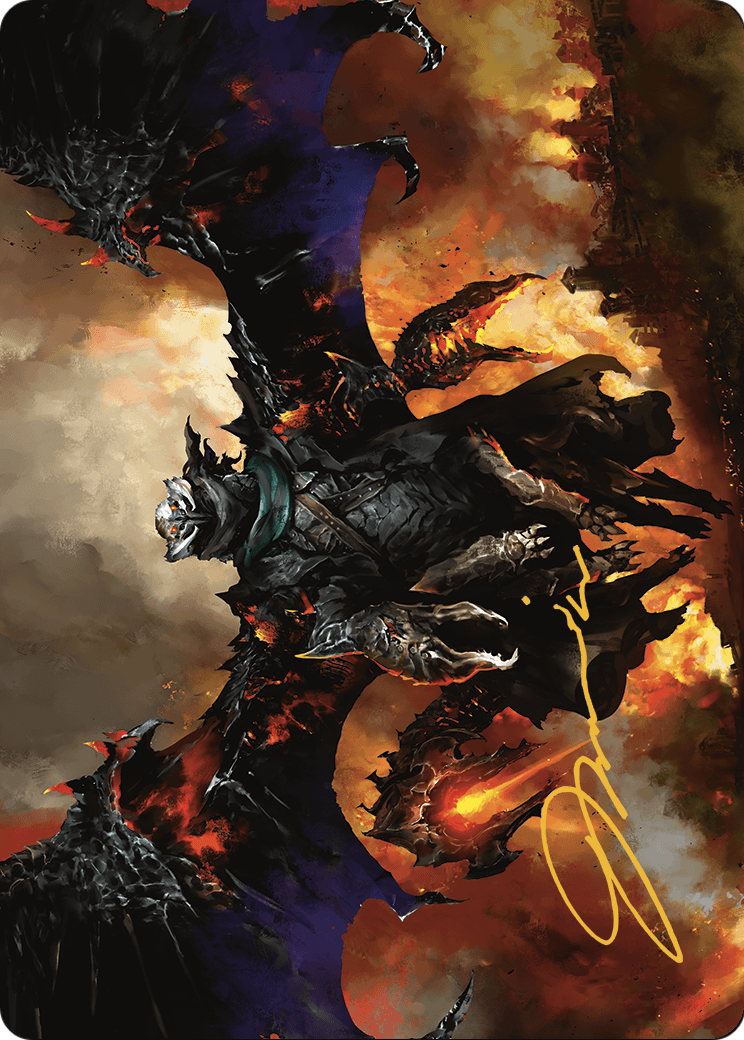 Akul the Unrepentant // Akul the Unrepentant  [Outlaws of Thunder Junction Art Series] (Borderless)
