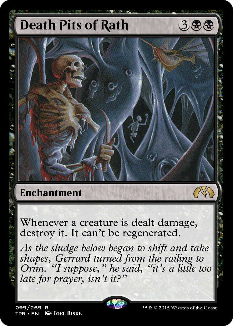 Death Pits of Rath  [Tempest Remastered] Foil