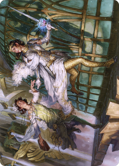 Daring Escape // Daring Escape  [New Capenna Art Series] (Borderless)