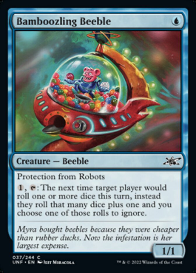 Bamboozling Beeble [Unfinity] Foil