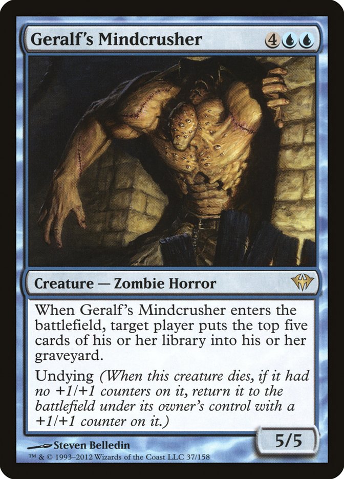 Geralf's Mindcrusher [Dark Ascension] Foil