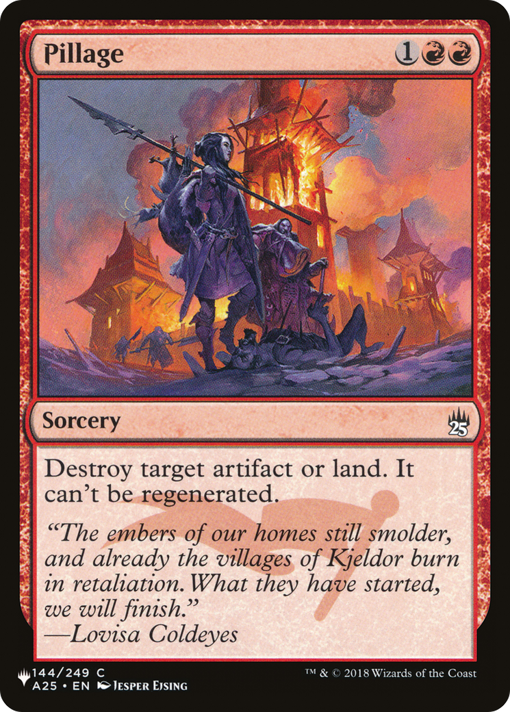 Pillage  [The List]