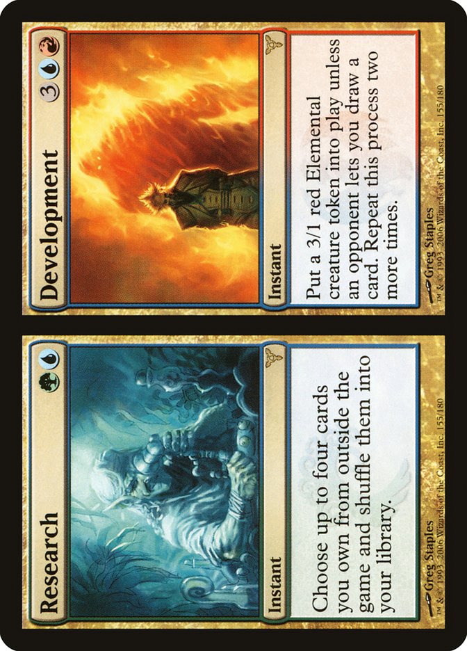 Research // Development [Dissension] Foil