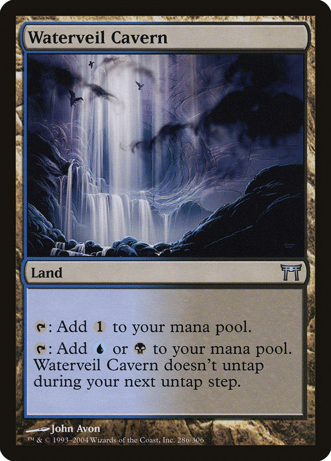 Waterveil Cavern [Champions of Kamigawa] Foil