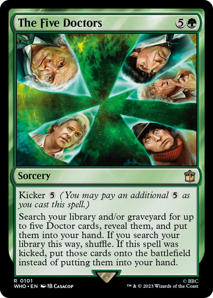 The Five Doctors [Doctor Who] Foil