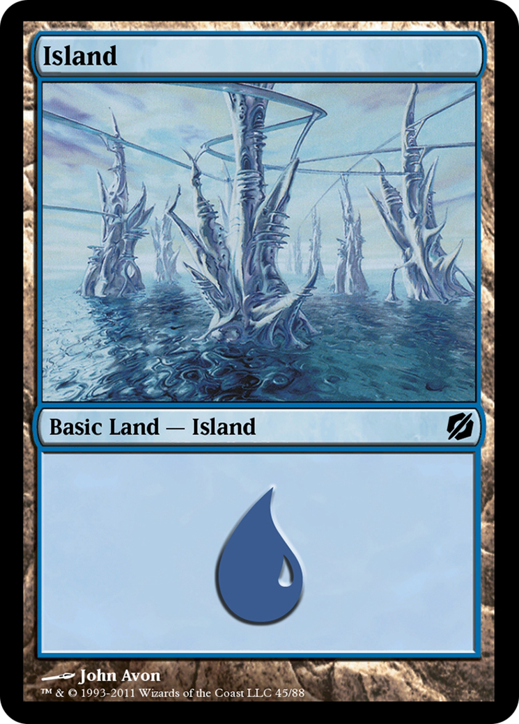 Island  [Duel Decks: Mirrodin Pure vs. New Phyrexia]
