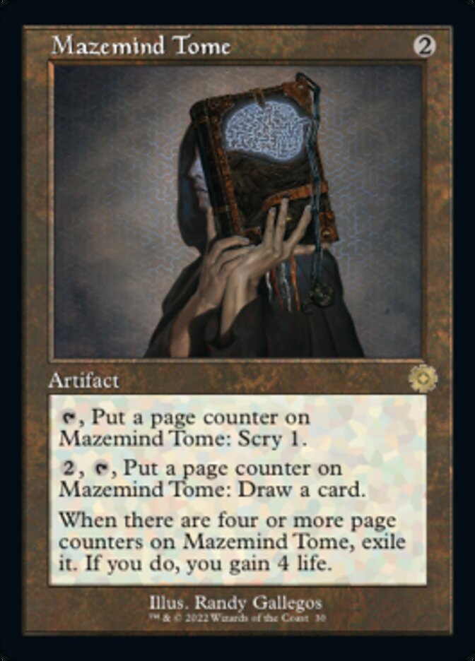 Mazemind Tome (Retro) [The Brothers' War Retro Artifacts] Foil