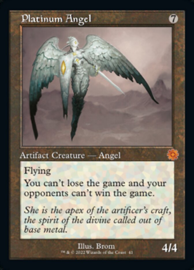 Platinum Angel (Retro) [The Brothers' War Retro Artifacts] Foil