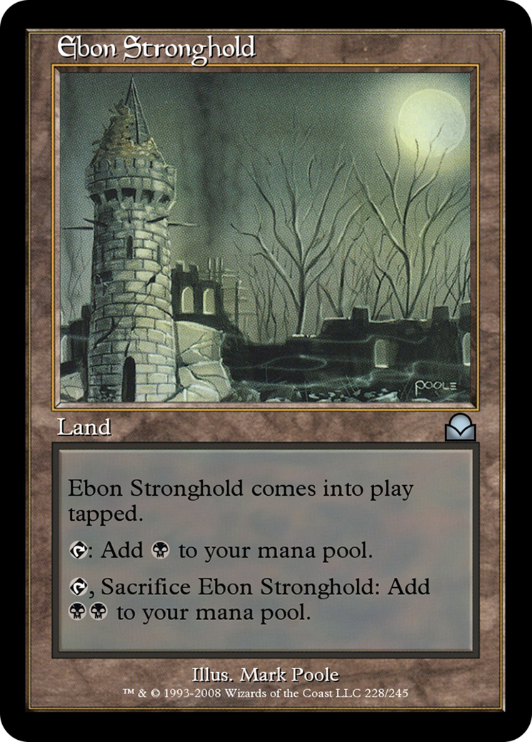 Ebon Stronghold  [Masters Edition II]