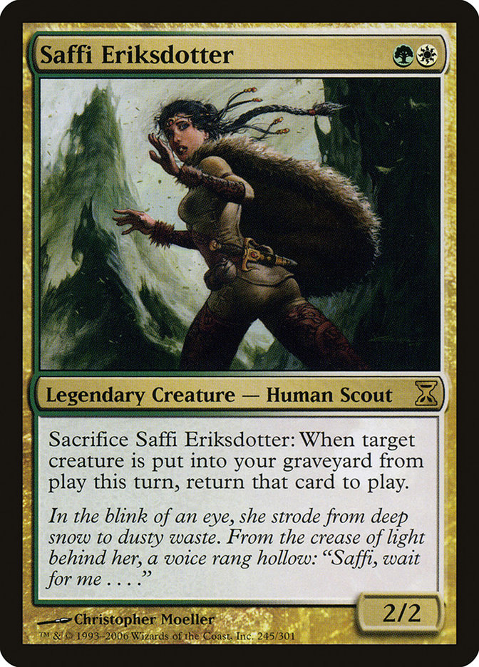 Saffi Eriksdotter [Time Spiral] Foil