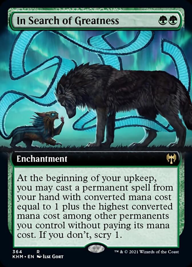 In Search of Greatness (Extended Art) [Kaldheim] Foil