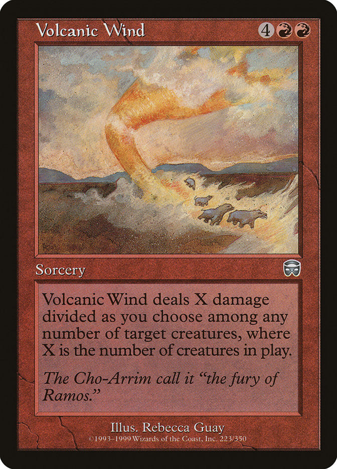 Volcanic Wind [Mercadian Masques] Foil