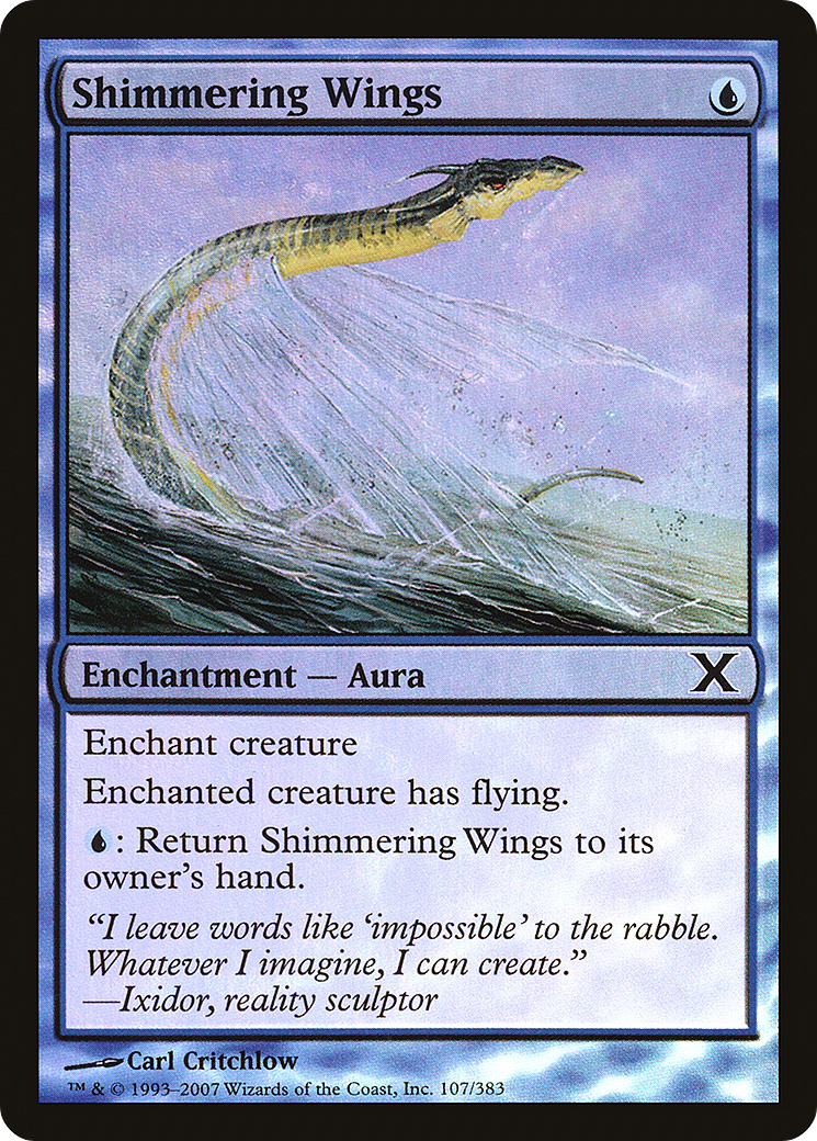 Shimmering Wings  [Tenth Edition] Foil