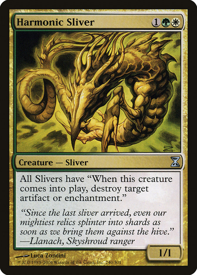 Harmonic Sliver [Time Spiral] Foil