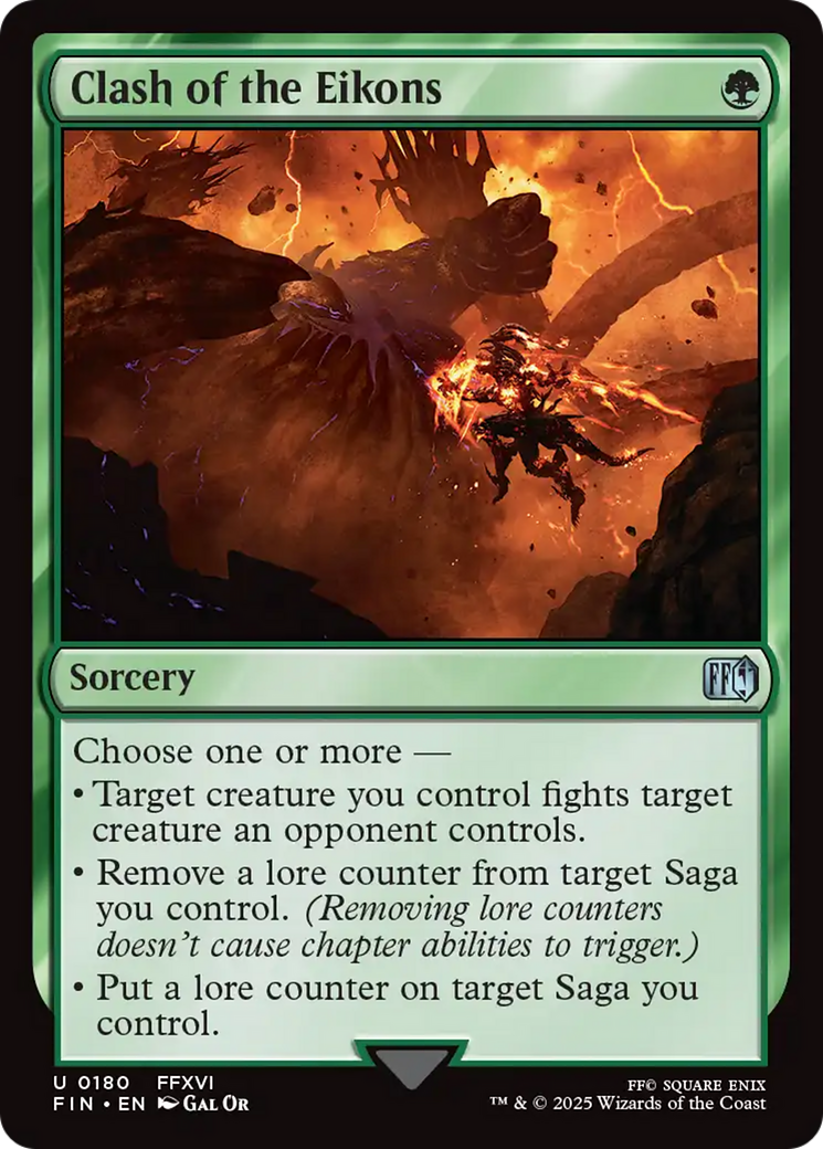 Clash of the Eikons [FINAL FANTASY] Foil