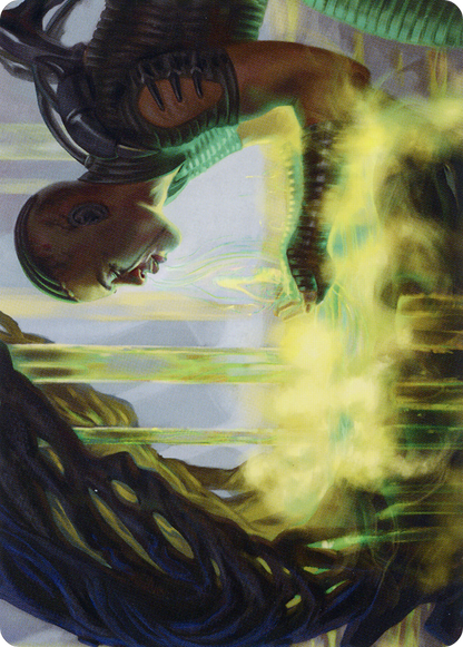 Necrogen Communion // Necrogen Communion  [Phyrexia: All Will Be One Art Series] (Borderless) Foil