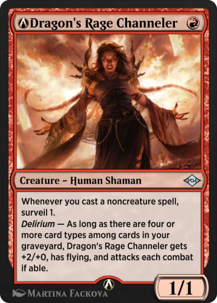 A-Dragon's Rage Channeler  [Modern Horizons 2]
