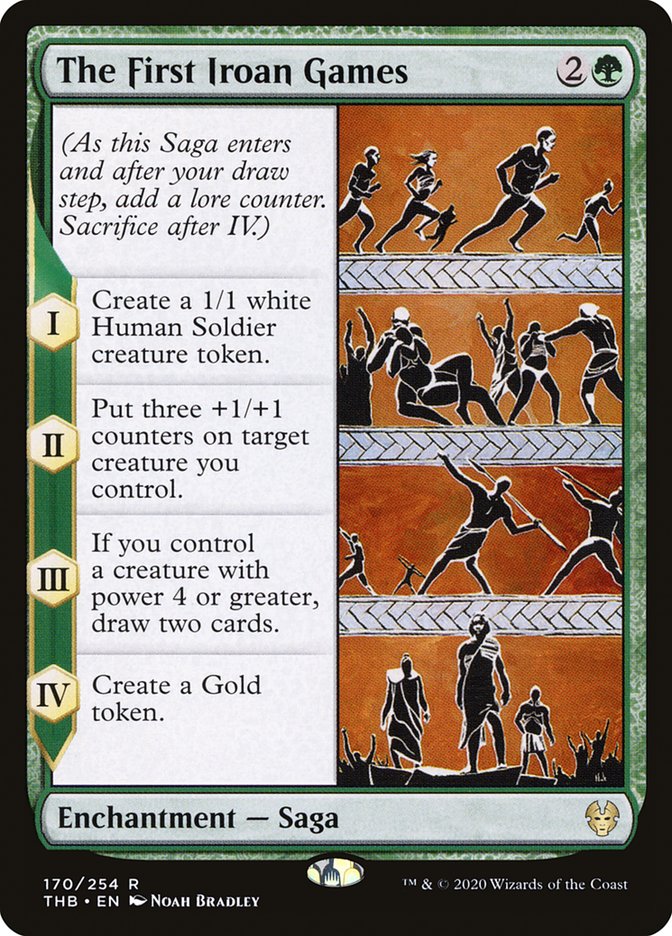 The First Iroan Games [Theros Beyond Death] Foil