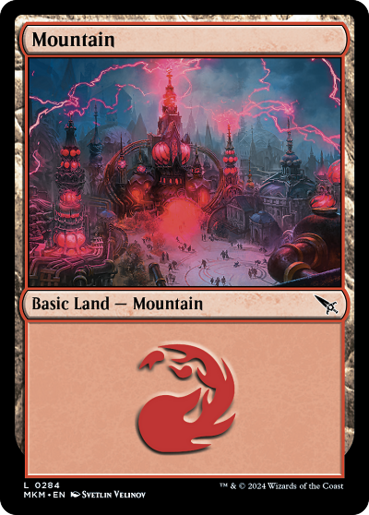 Mountain (0284) [Murders at Karlov Manor] Foil