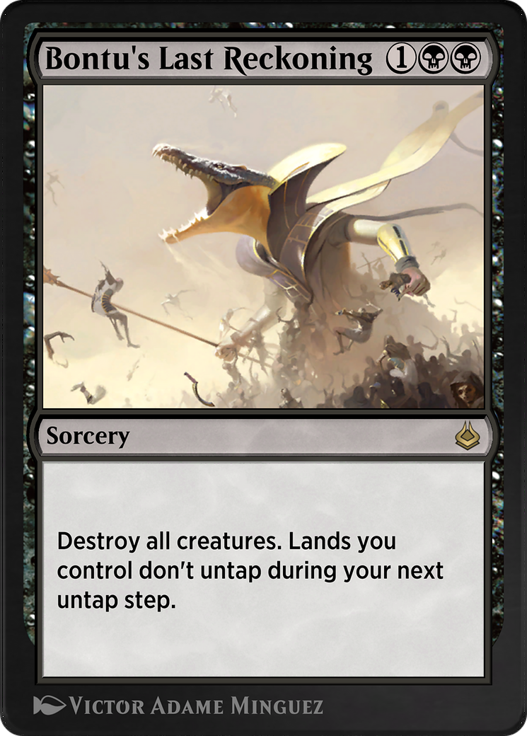 Bontu's Last Reckoning  [Amonkhet Remastered]