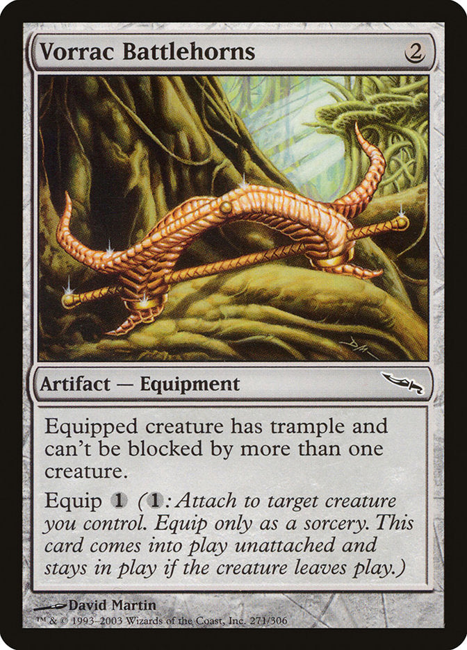 Vorrac Battlehorns [Mirrodin] Foil