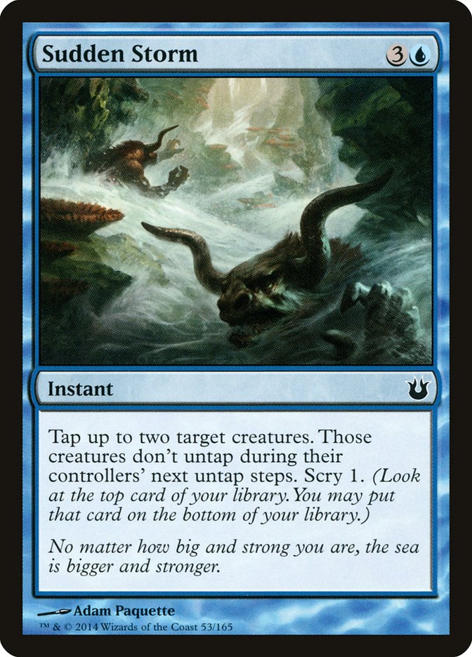 Sudden Storm [Born of the Gods] Foil