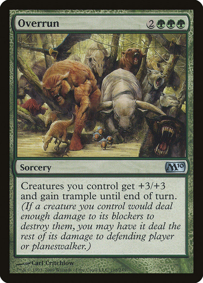 Overrun [Magic 2010] Foil