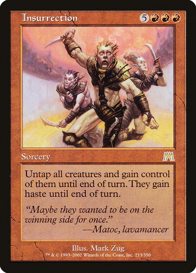 Insurrection [Onslaught] Foil