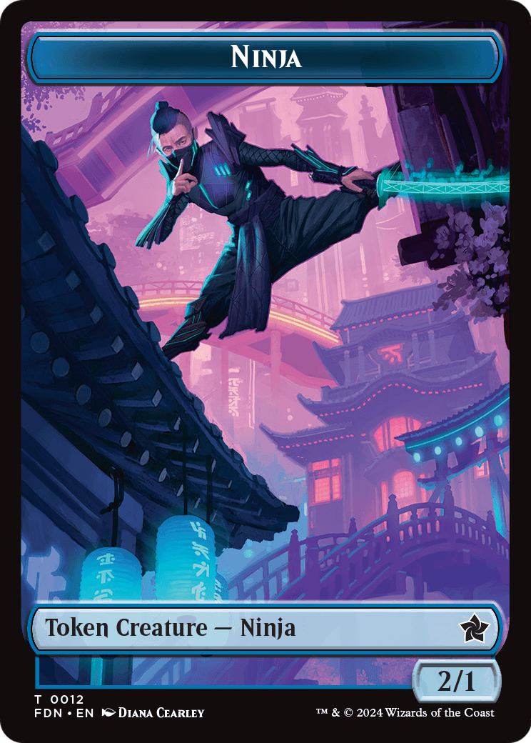 Ninja  [Foundations Tokens] Foil