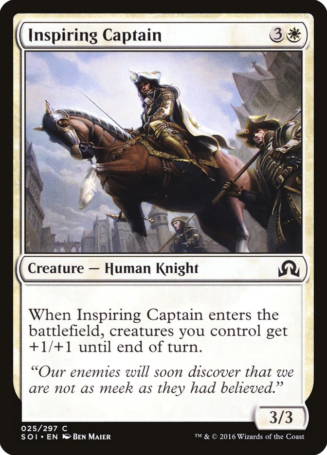 Inspiring Captain [Shadows over Innistrad] Foil