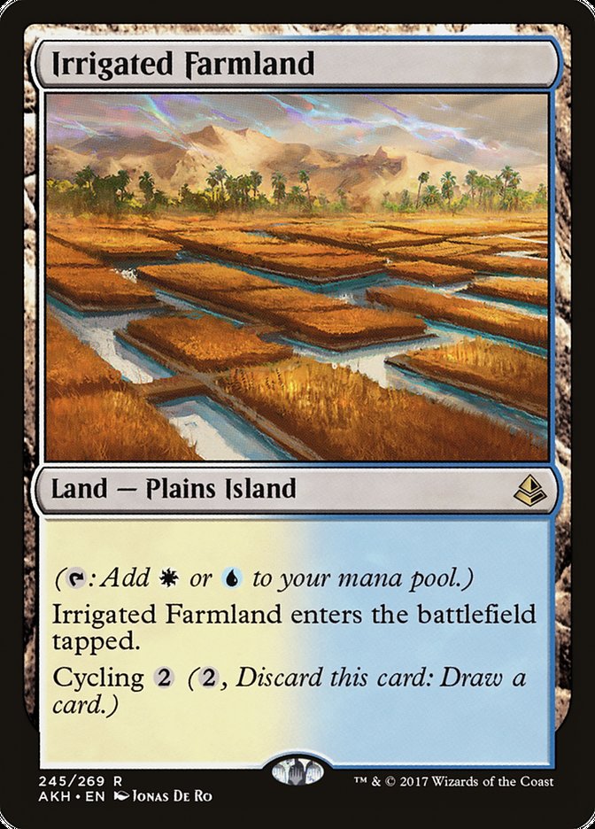 Irrigated Farmland [Amonkhet] Foil